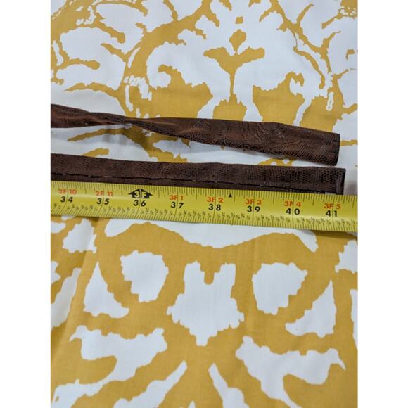 Boho Hippy Tapestry Pink Leopard multicolor Bag Purse Long Adjustable Straps - Picture 6 of 9